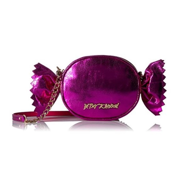 Betsey Johnson Sweet Tooth, Fuchsia - Picture 1 of 11